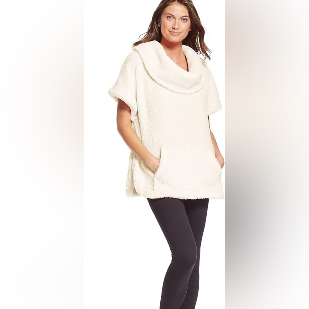 Kathy Ireland Womens Sherpa Pull Over Lounge Robe new with tags